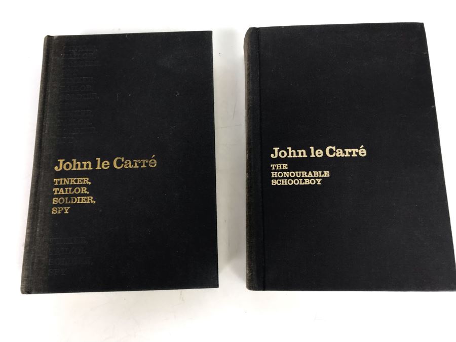 1974 Tinker, Tailor, Soldier, Spy By John Le Carre Hardcover Book Second Printing Before Publication (Second Printing) And The Honourable Schoolboy 1977 First Trade Edition