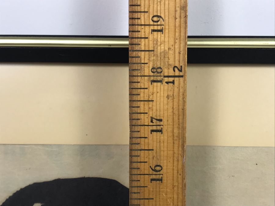 Mid-Century 1967 J. Cooper Signed A.P. Artist Proof Print Framed 14.5' X 18.5' [Photo 8]