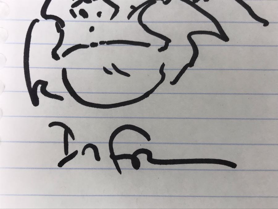 Collection Of (6) Vintage 1999 Comic Books Illustrations And Signatures Including Mark McKenna, Ron Randall, Alan Davis, Jim Calafiore And More [Photo 9]