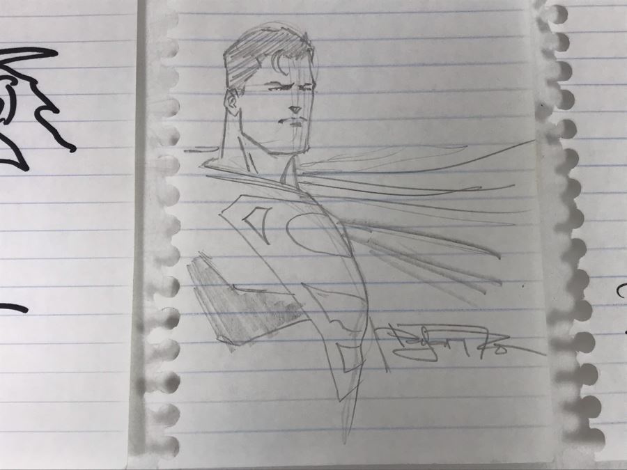 Collection Of (6) Vintage 1999 Comic Books Illustrations And Signatures Including Mark McKenna, Ron Randall, Alan Davis, Jim Calafiore And More [Photo 10]