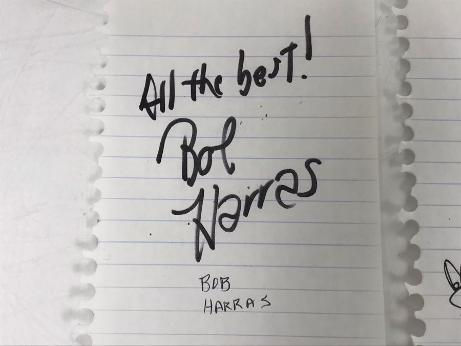 Collection Of (5) Vintage 1999 Comic Books Illustrations And Signatures Including Stan Sakai (Usagi Yojimbo), Bob Harras, Georges Jeanty (Bishop), Olivia De Berardinis Artist And Joe Harris (Bishop) [Photo 7]