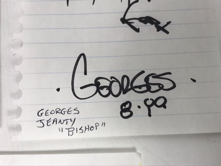 Collection Of (5) Vintage 1999 Comic Books Illustrations And Signatures Including Stan Sakai (Usagi Yojimbo), Bob Harras, Georges Jeanty (Bishop), Olivia De Berardinis Artist And Joe Harris (Bishop) [Photo 6]