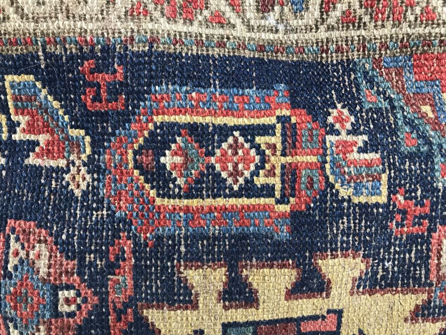 Polished Geode Bookend 4'H And Persian Rug Pillow 15' X 20' [Photo 6]