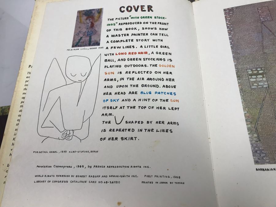 Art Book Collection Including Paul Klee Art For Children, Jasper Johns Catenary And The Colour Library Of Art Books By Paul Hamlyn [Photo 9]