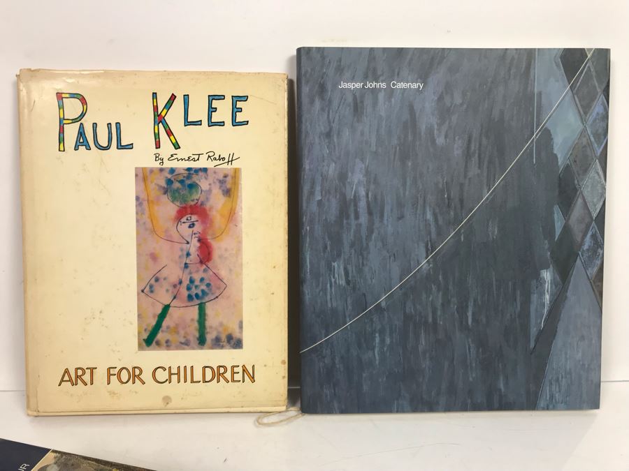 Art Book Collection Including Paul Klee Art For Children, Jasper Johns Catenary And The Colour Library Of Art Books By Paul Hamlyn [Photo 7]