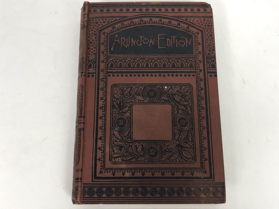 Antique Hardcover Book Voices Of The Night Ballads And Other Poems By Henry Wadsworth Longfellow New York: Hurst & Co., Publishers Arlington Edition [Photo 2]