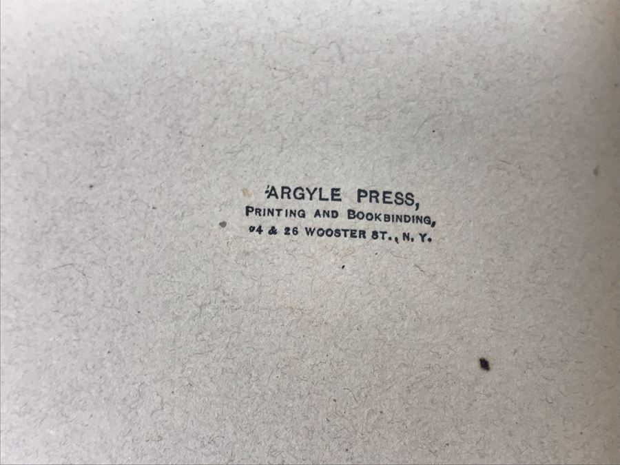 Antique Hardcover Book Voices Of The Night Ballads And Other Poems By Henry Wadsworth Longfellow New York: Hurst & Co., Publishers Arlington Edition [Photo 6]