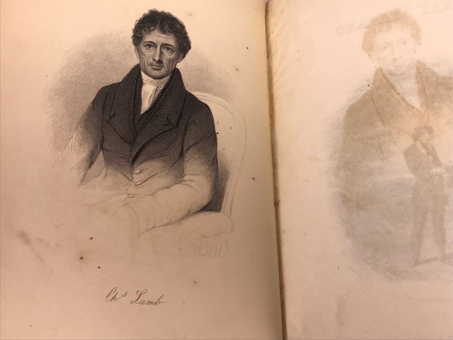 Antique 1866 Hardcover Book The Poetical Works Of Charles Lamb Elegantly Illustrated [Photo 5]