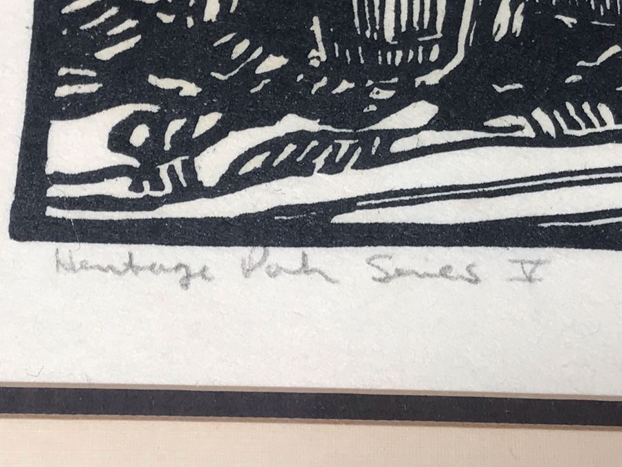 Pair Of Hand Signed Framed Prints From Canada By B Dums [Photo 7]