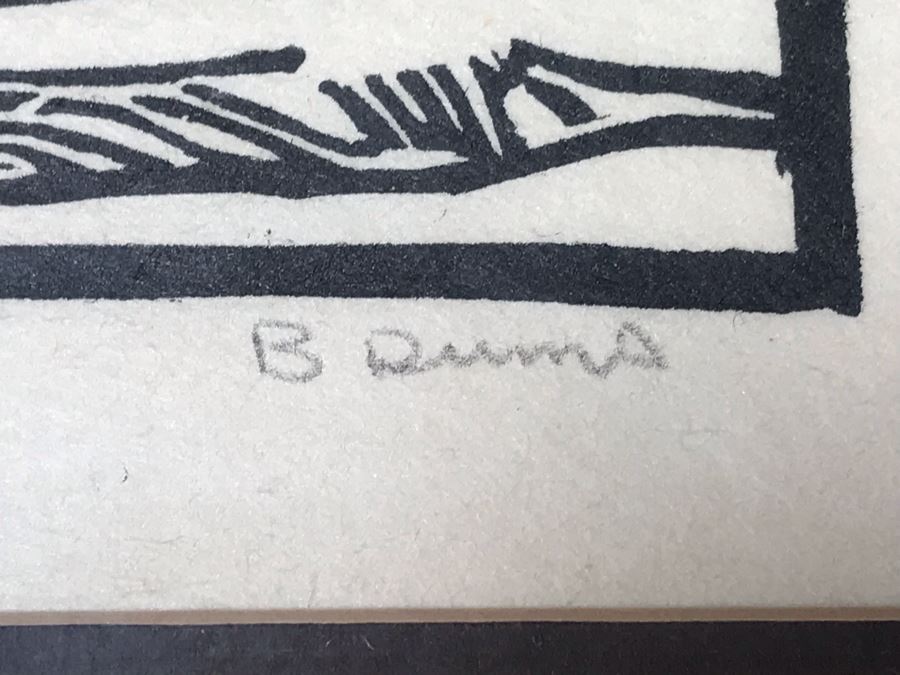 Pair Of Hand Signed Framed Prints From Canada By B Dums [Photo 5]