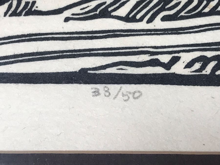 Pair Of Hand Signed Framed Prints From Canada By B Dums [Photo 6]