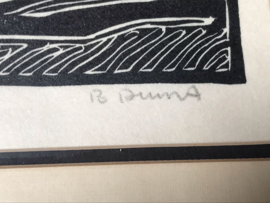 Pair Of Hand Signed Framed Prints From Canada By B Dums [Photo 10]