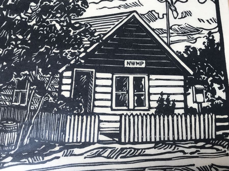 Pair Of Hand Signed Framed Prints From Canada By B Dums [Photo 4]