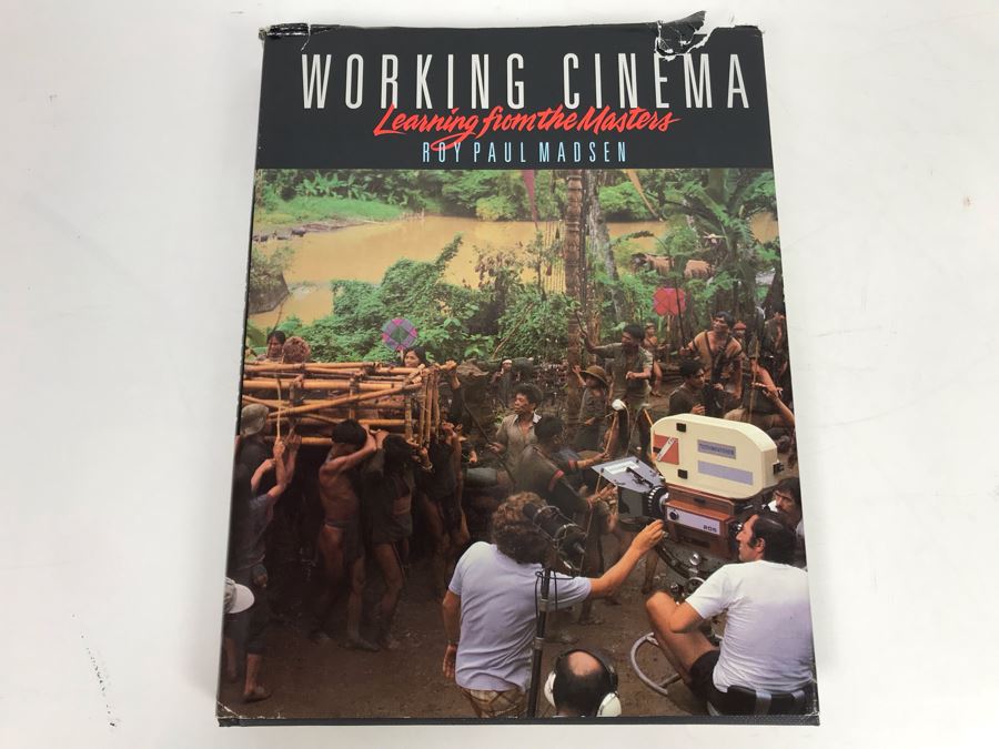 Signed Copy Of Working Cinema Learning From The Masters Hardcover Book By Roy Paul Madsen [Photo 2]