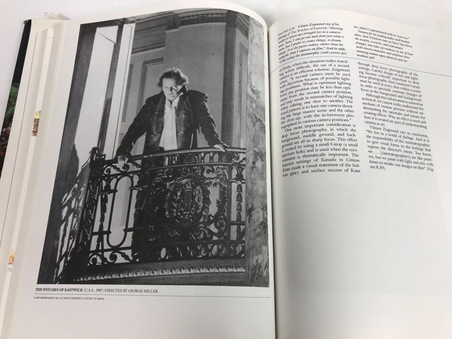 Signed Copy Of Working Cinema Learning From The Masters Hardcover Book By Roy Paul Madsen [Photo 13]