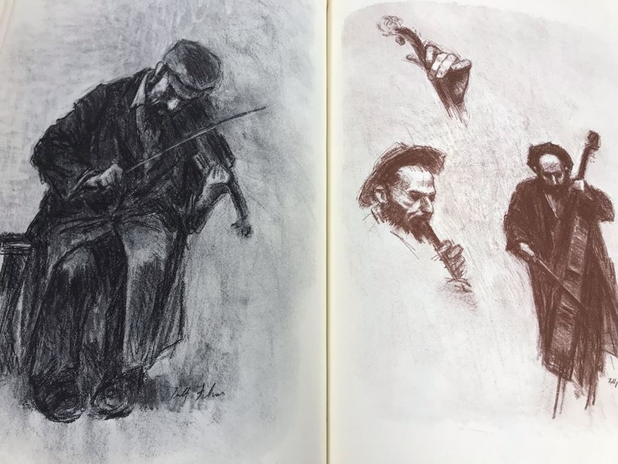 First Edition Hardcover Book Tully Filmus Selected Drawings With An Essay By Issac Bashevis Singer [Photo 10]