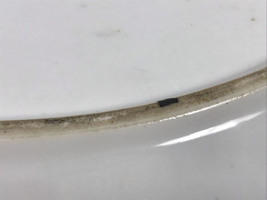 Old Chinese Hand Painted Porcelain Plate 13'R [Photo 15]