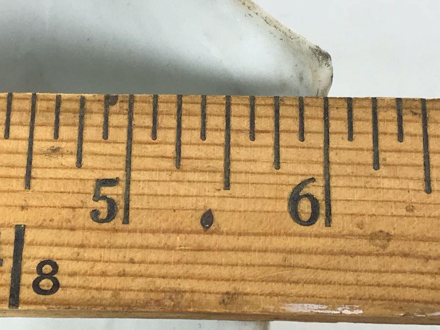 Signed Old Chinese Porcelain Bowl 7.5' X 6' X 2.5'H Slight Chip In Corner [Photo 20]