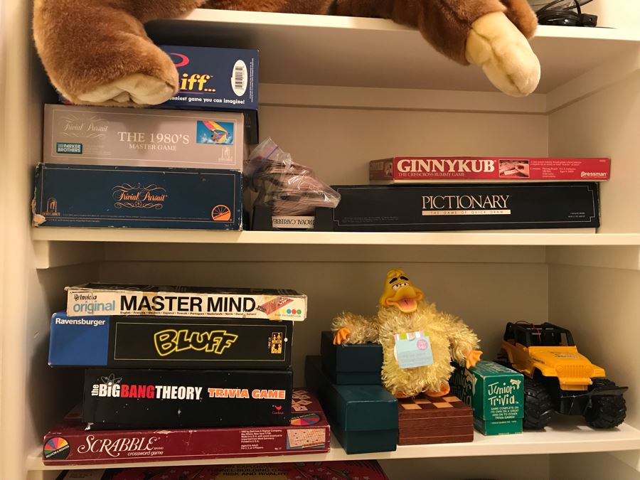 Various Toys, Board Games, World Globe, Toy Lot - See Photos [Photo 4]
