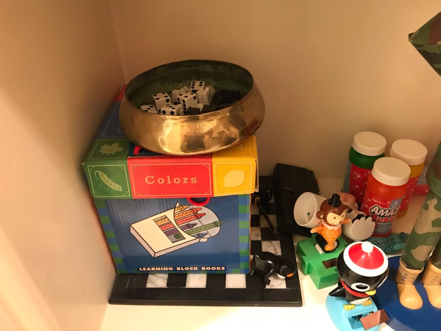 Various Toys, Board Games, World Globe, Toy Lot - See Photos [Photo 15]