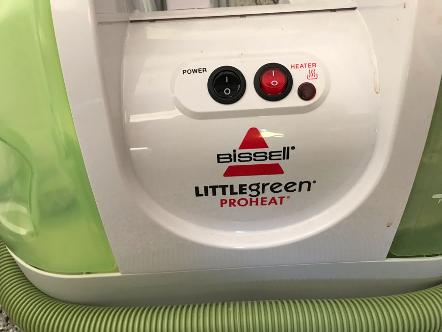 Bissell Little Green Proheat Portable Carpet And Upholstery Cleaner And Waxmaster W109 [Photo 3]