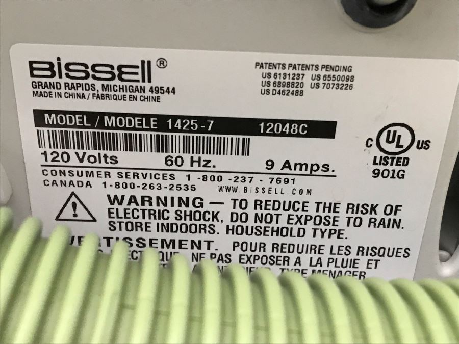 Bissell Little Green Proheat Portable Carpet And Upholstery Cleaner And Waxmaster W109 [Photo 5]