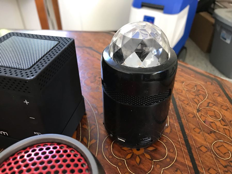 Various Electronics And Cables Including Portable DVD Player, Wireless Speakers, Voice Cassette Recorder - See Photos [Photo 16]