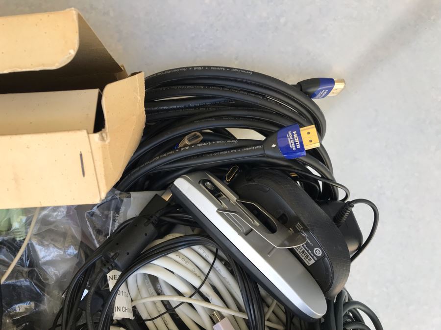 Various Electronics And Cables Including Portable DVD Player, Wireless Speakers, Voice Cassette Recorder - See Photos [Photo 11]