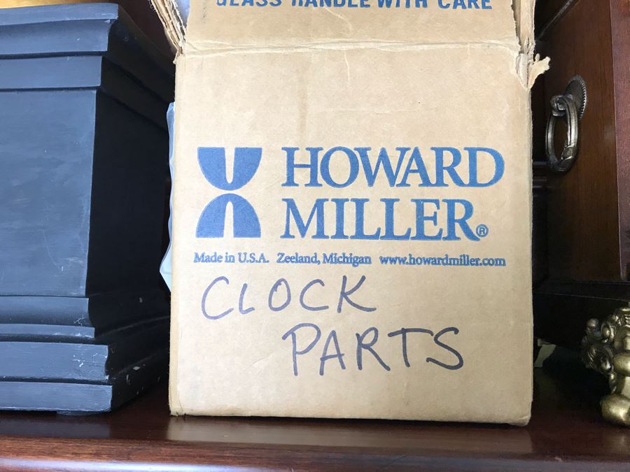 Howard Miller Mantle Clock - It's Been Factory Electrified But Have Mechanical Clock Components To Convert Back [Photo 5]