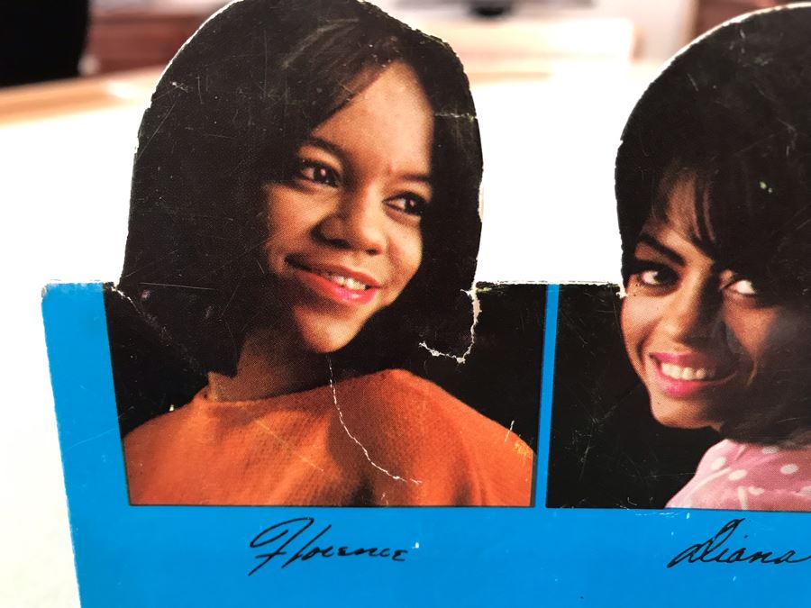 SIGNED The Supremes Table Promotional Card From Debut Engagement At Prestigious Copacabana Nightclub In New York City Signed By Dianna Ross, Florence Ballard And Mary Wilson - Client Attended Event (Cards Were On Each Table) [Photo 6]