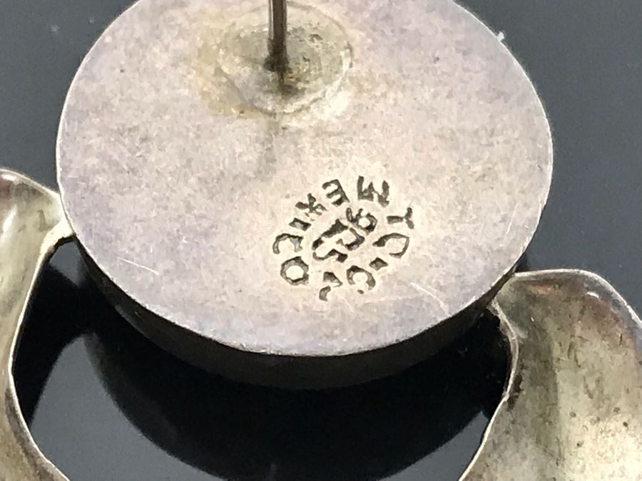 Sterling Silver Jewelry Lot: Pair Of Earrings, Bracelet, Stunning Pendant And Necklace 79g Total Weight [Photo 13]