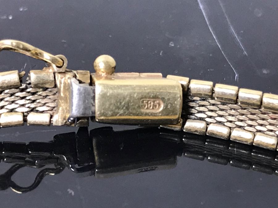 14K Gold Ladies Bracelet 13g $310MW [Photo 6]