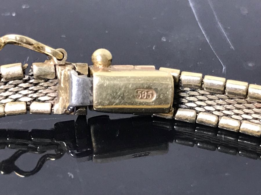 14K Gold Ladies Bracelet 13g $310MW [Photo 5]