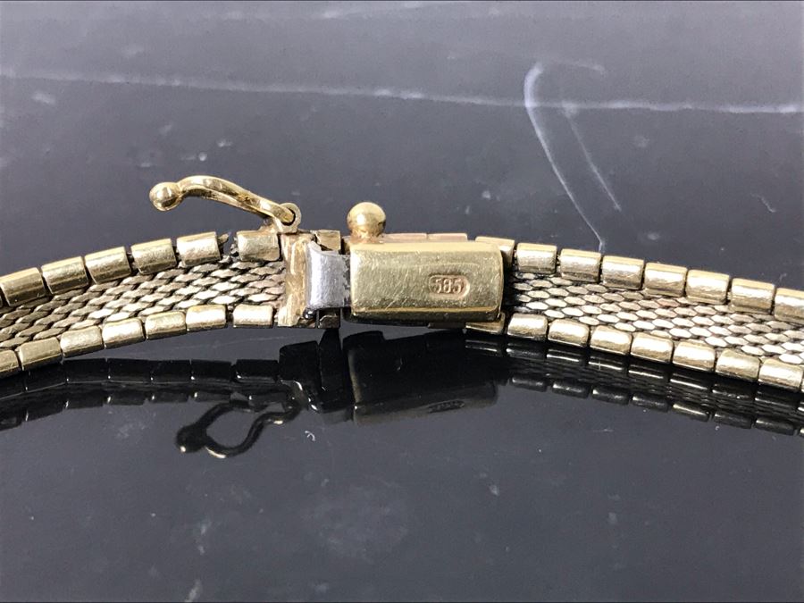 14K Gold Ladies Bracelet 13g $310MW [Photo 2]