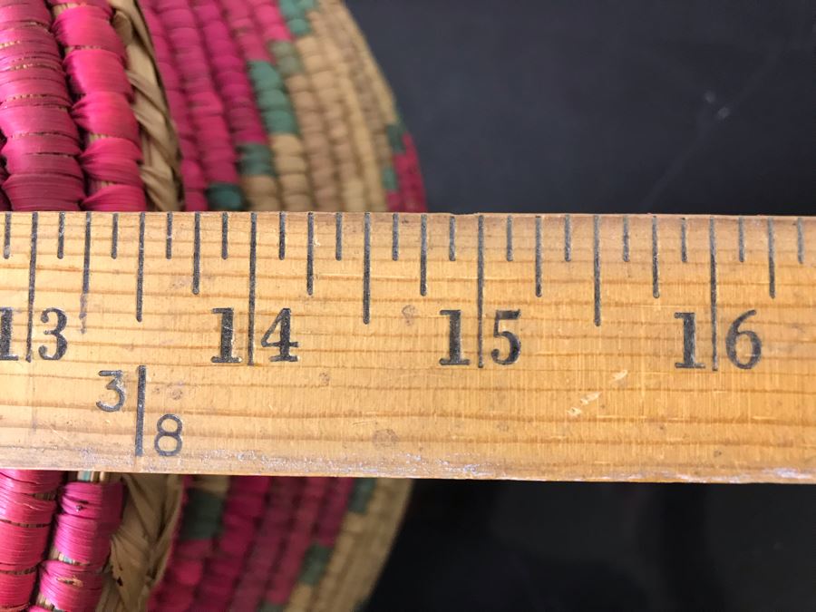 Snake Charmer Hand Woven Basket Boho 5'H X 15'W [Photo 12]