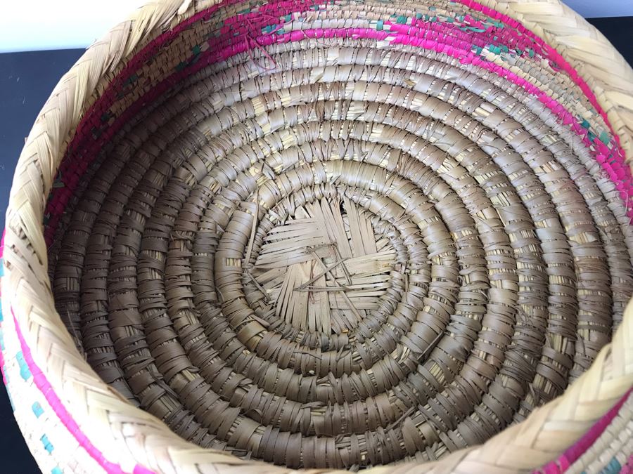 Snake Charmer Hand Woven Basket Boho 5'H X 15'W [Photo 10]