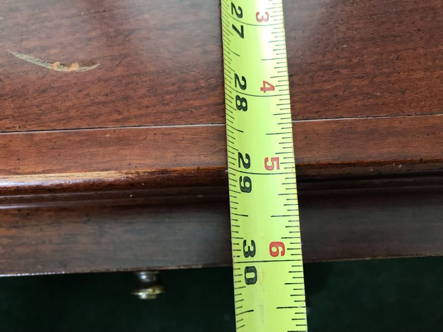 Stanley Wooden Knee Hole Desk With Built-In Power Cord Switch 60'W X 30'D X 30.5'H [Photo 17]