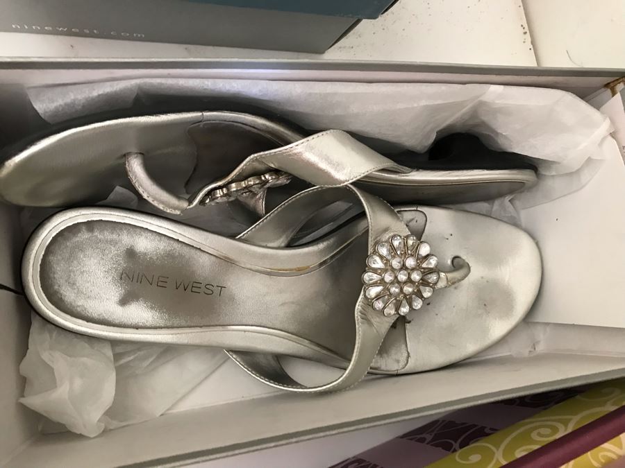 Ladies Gently Worn Shoe Lot Size 9.5-10 - See Photos For Individual Pics [Photo 28]