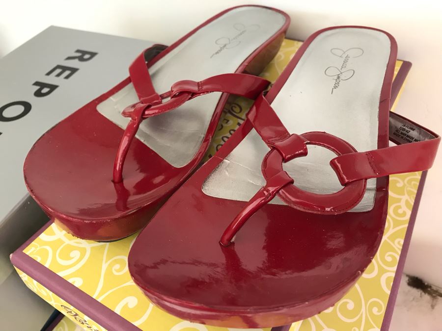 Ladies Gently Worn Shoe Lot Size 9.5-10 - See Photos For Individual Pics [Photo 21]