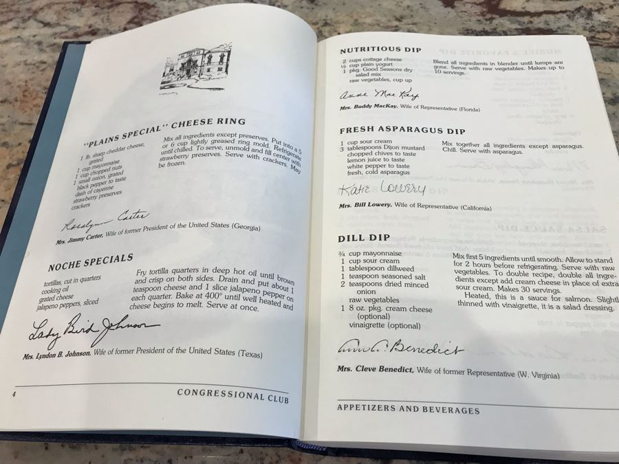 The Congressional Club Cook Book 11th Edition 1987 [Photo 6]