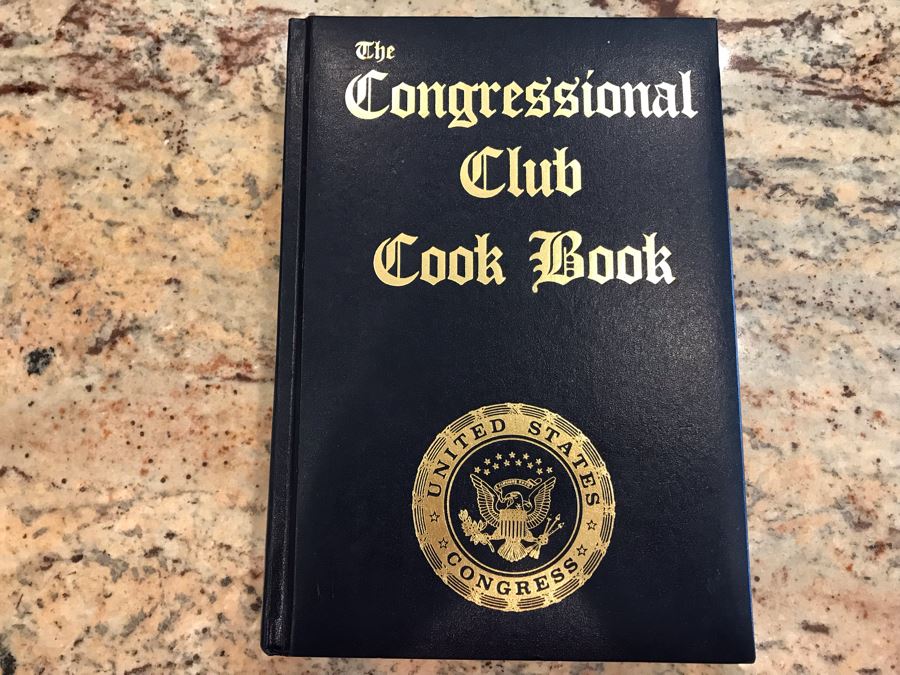 The Congressional Club Cook Book 11th Edition 1987