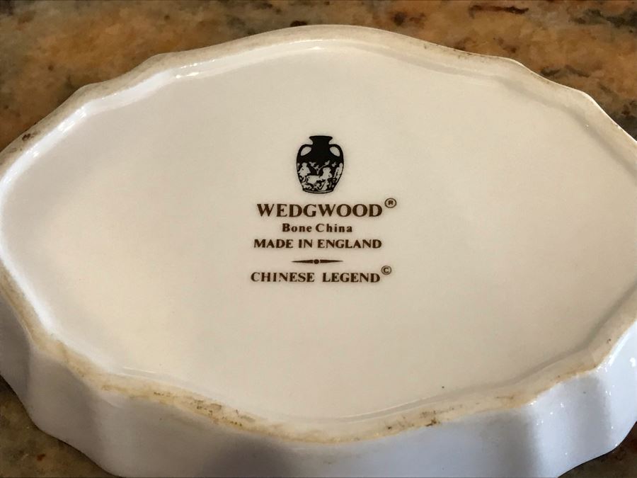 Royal Doulton Figurine HN 2617 Home Again And Wedgwood Bone China Chinese Legend Trinket Dish Bowl [Photo 10]