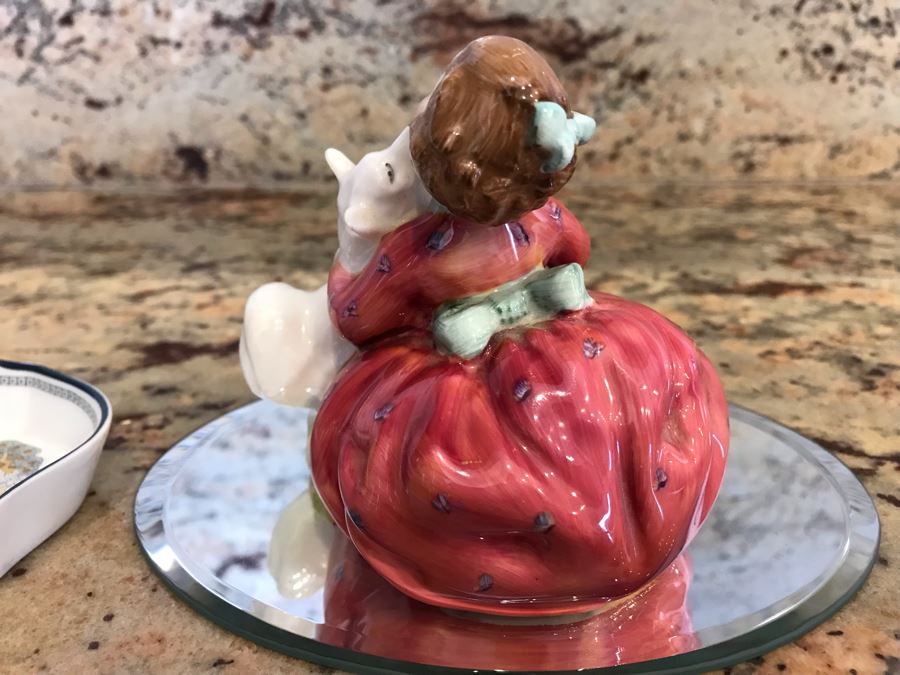 Royal Doulton Figurine HN 2617 Home Again And Wedgwood Bone China Chinese Legend Trinket Dish Bowl [Photo 5]