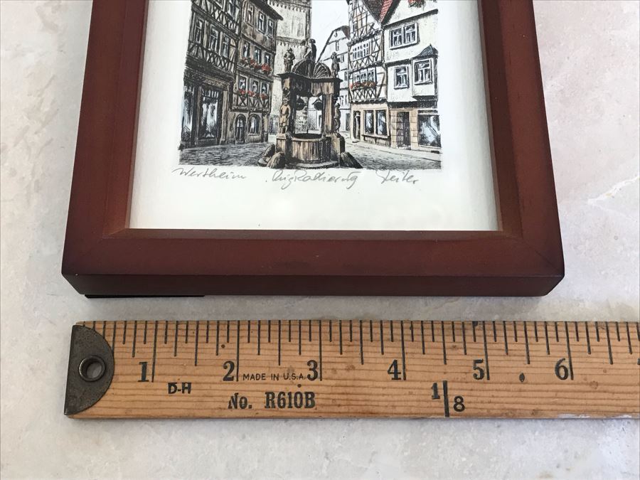 Print Of Wertheim Signed By Artist 6'W X 8'H [Photo 9]