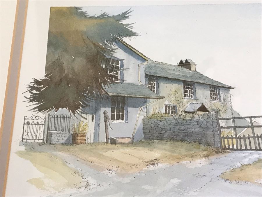 Pair Of Framed Prints Including Print Of The Home Of Beatrix Potter By Geoffrey Cowton And Amsterdam Print [Photo 6]