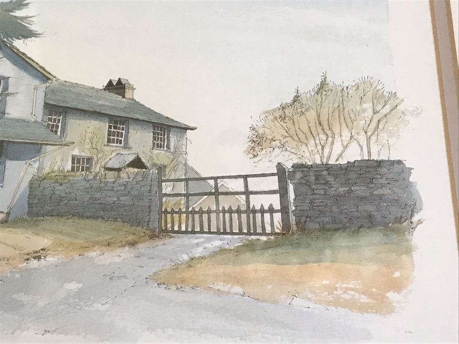 Pair Of Framed Prints Including Print Of The Home Of Beatrix Potter By Geoffrey Cowton And Amsterdam Print [Photo 7]