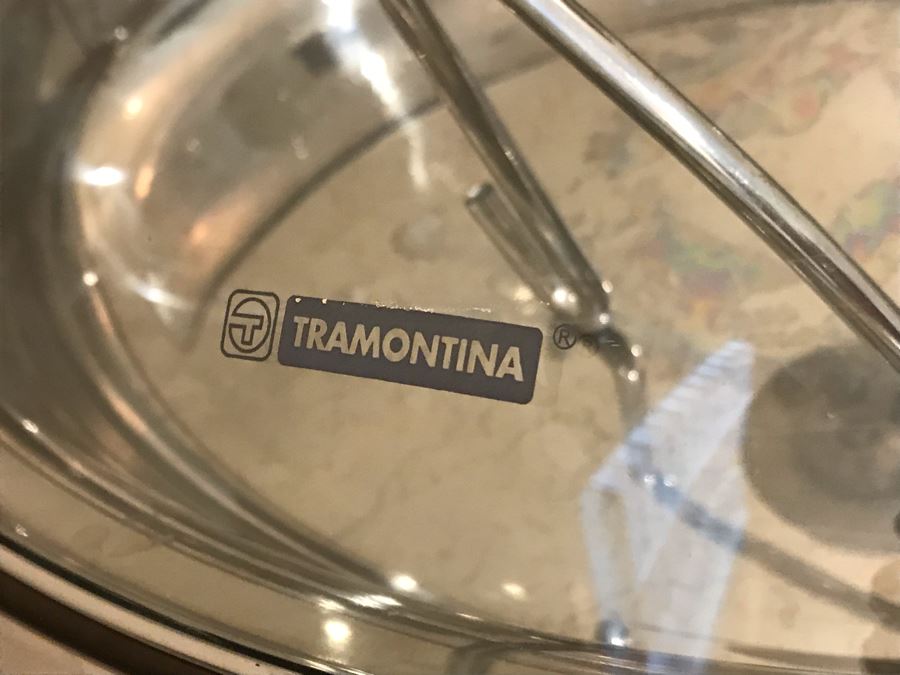 Set Of (5) Tramontina Stainless Steel Chafing Dish [Photo 2]