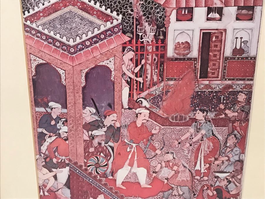 Set Of (3) Framed Persian Prints