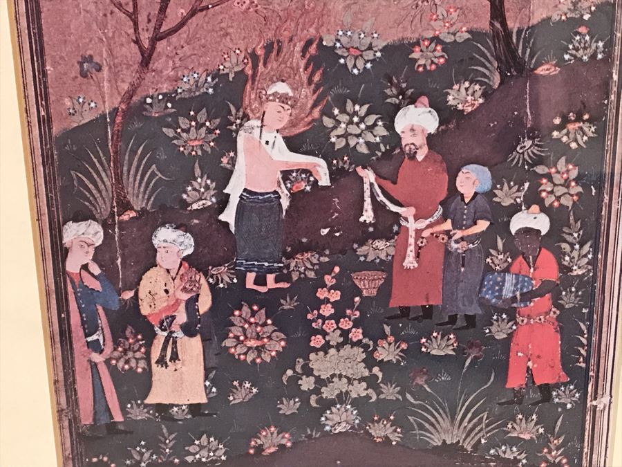 Set Of (3) Framed Persian Prints [Photo 6]