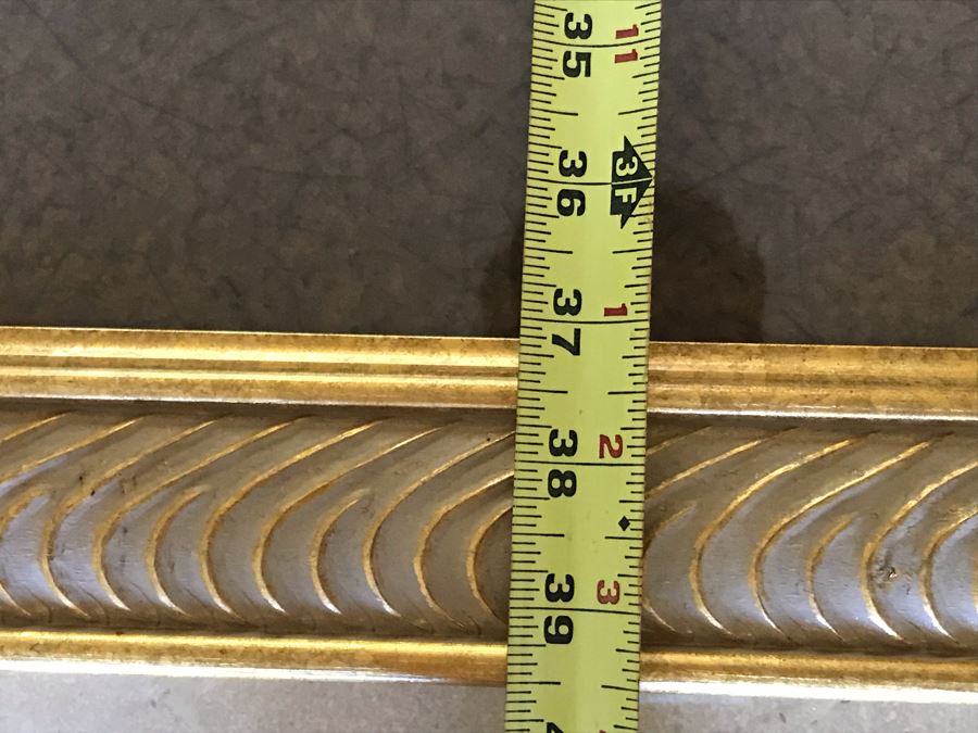 Gold Framed Leopard Print 39' X 36' [Photo 6]